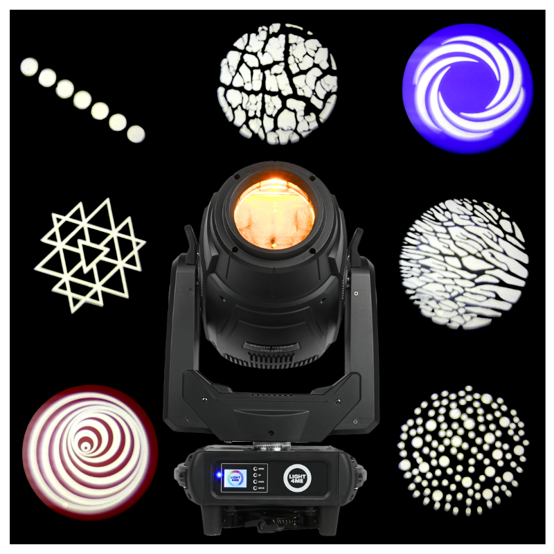 Light4Me Venom Híbrido 450 CMY LED