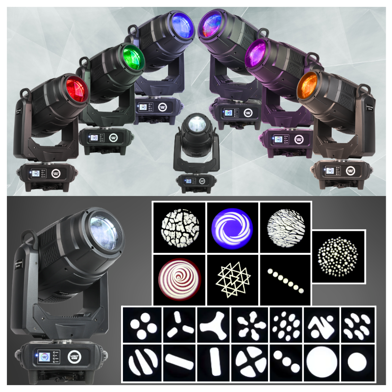 Light4Me Venom Híbrido 450 CMY LED