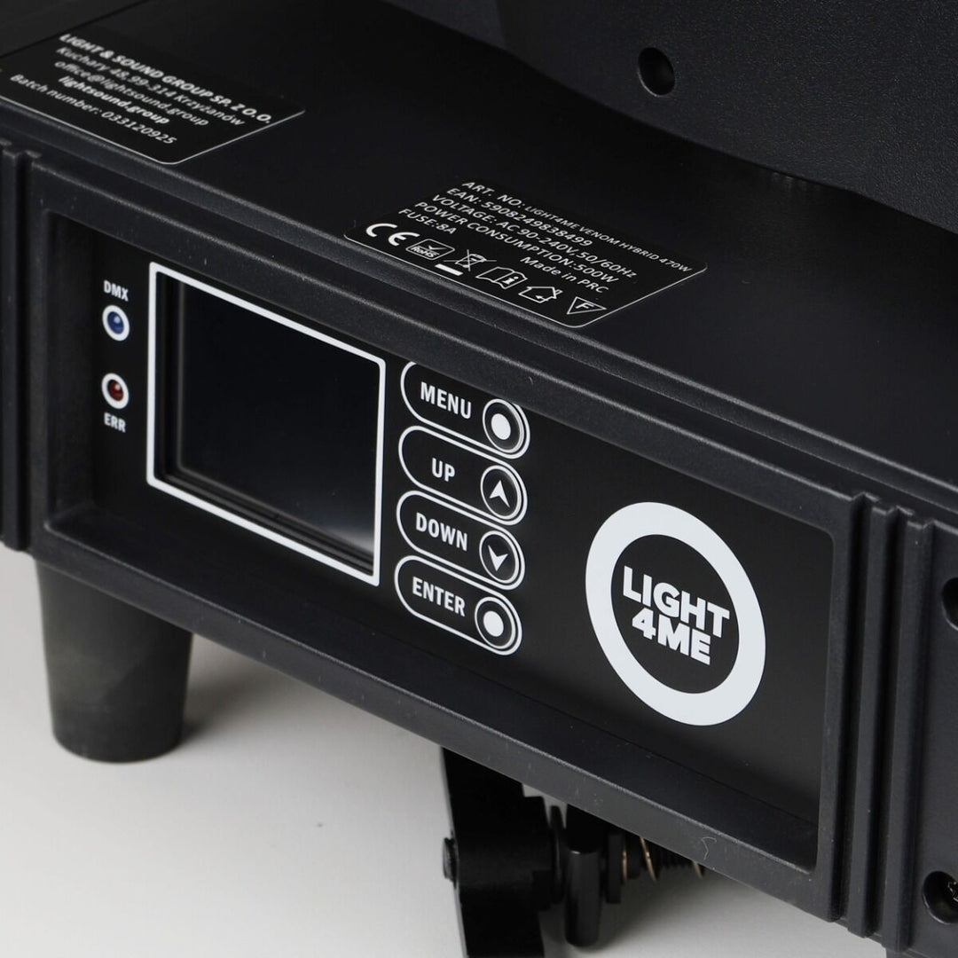 Light4Me Venom híbrido 470W LED CMY