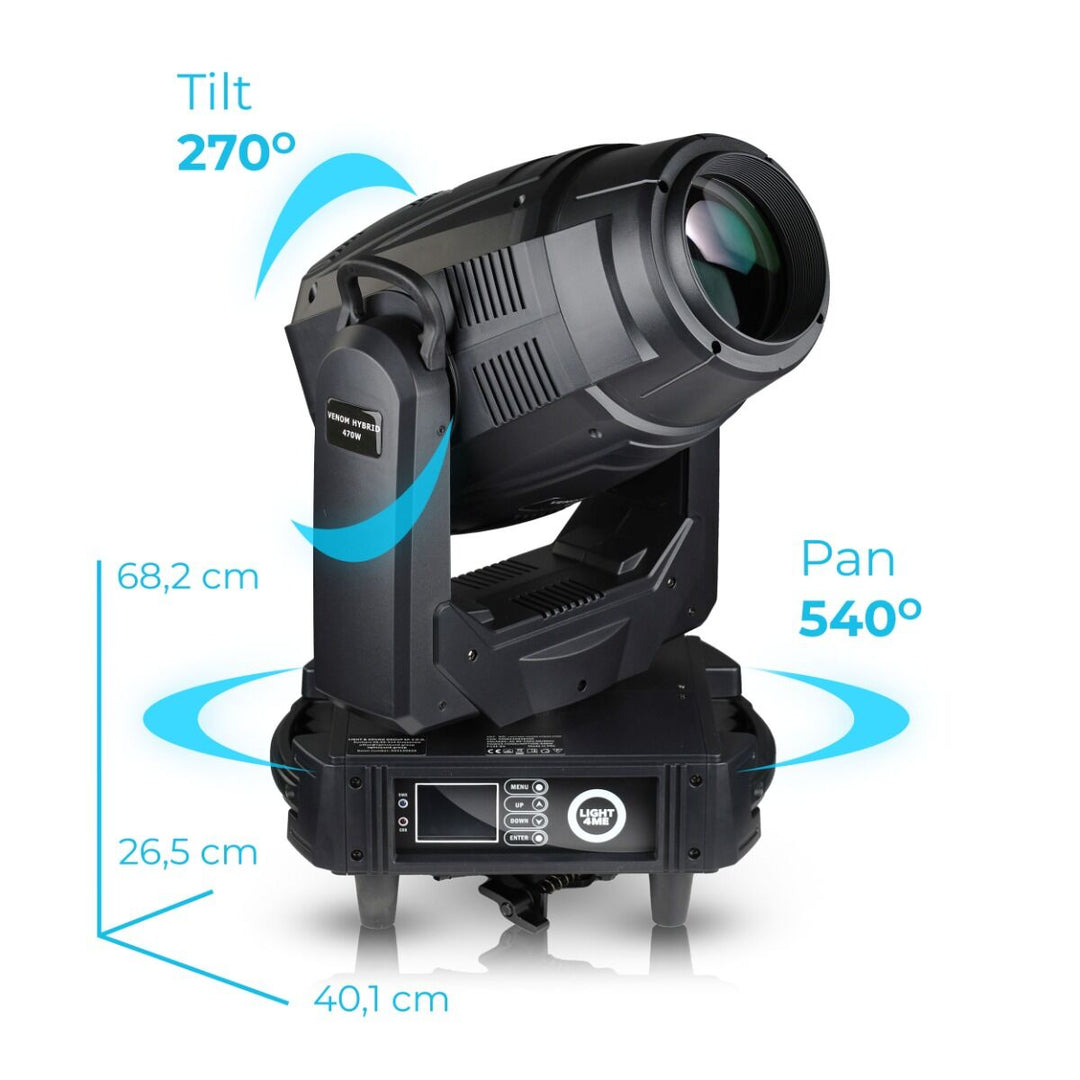 Light4Me Venom híbrido 470W LED CMY