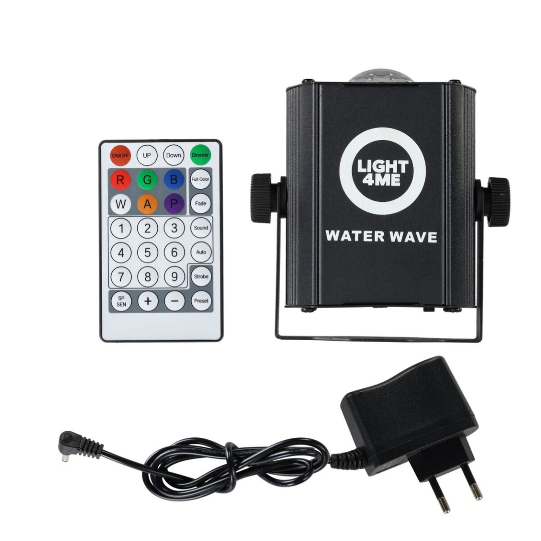 Light4Me Water Wave 3W RGB efecto de luces
