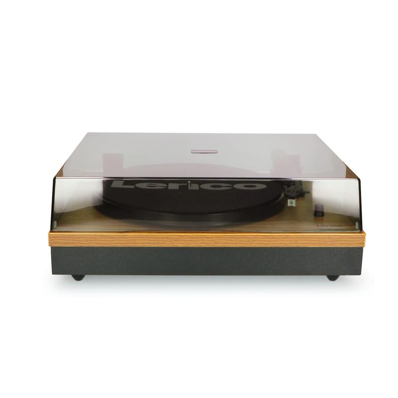 Lenco LS-300 Turntable with Speakers (Wood)