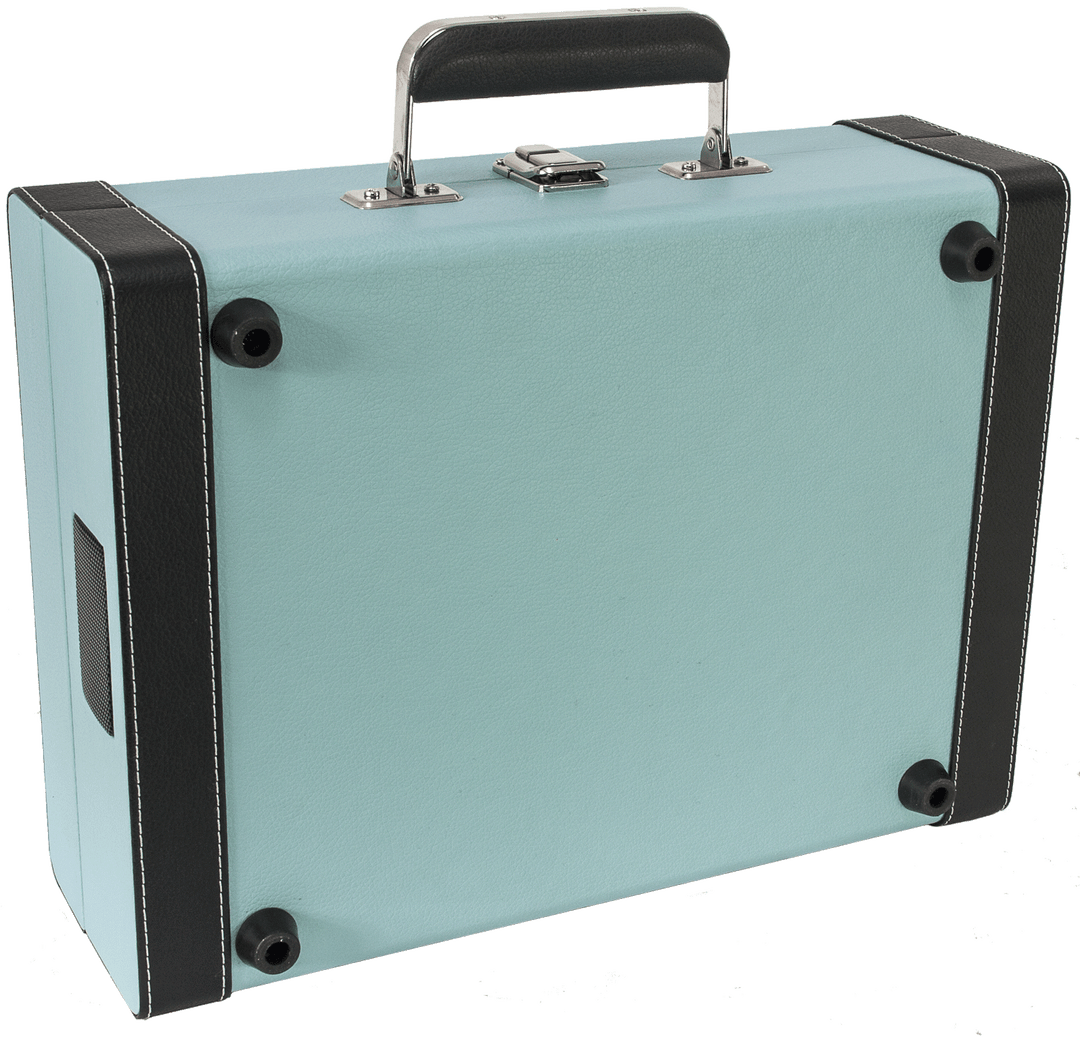Tocadiscos Vintage Madison con Bluetooth (Azul Claro)
