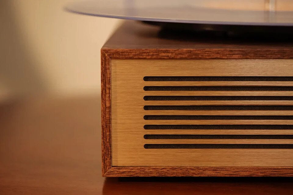Crosley Miles Tocadiscos, Nogal