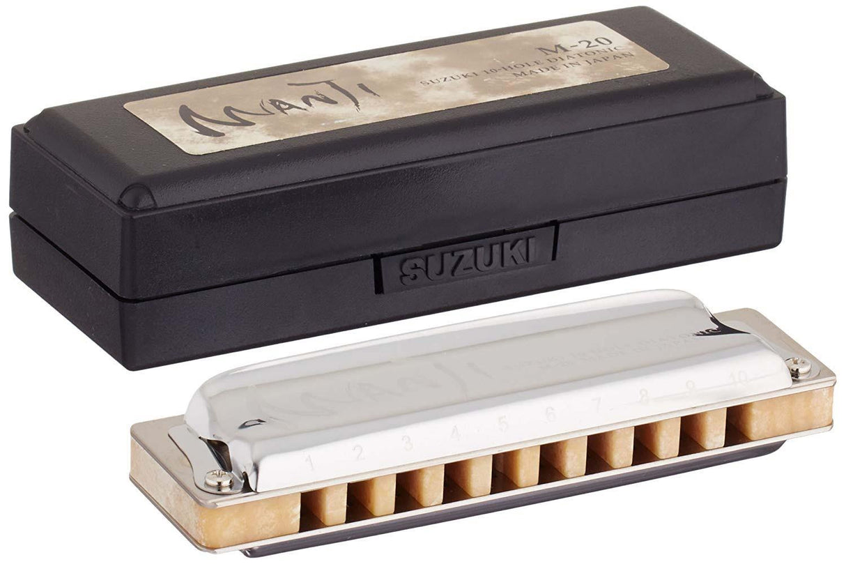 Suzuki Manji Standard M-20 Diatonic Harmonica - A