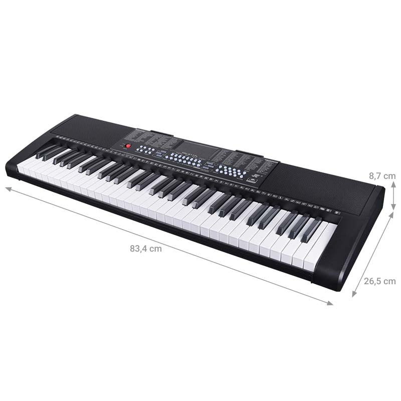 Teclados con LED (61 teclas)