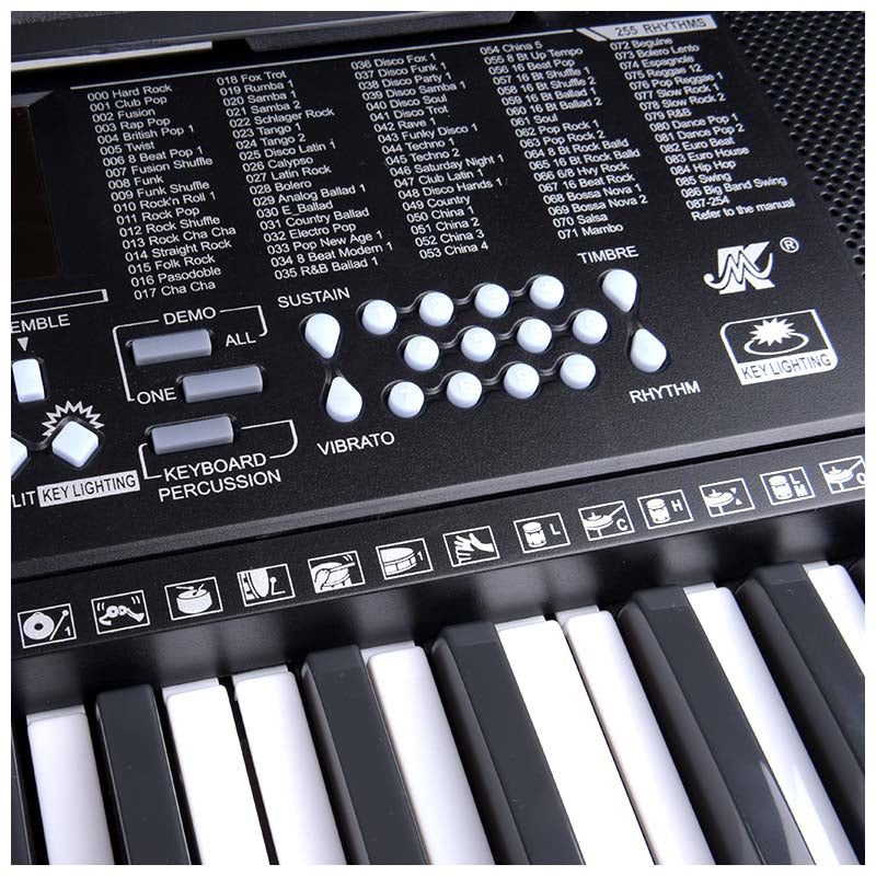 Teclados con LED (61 teclas)