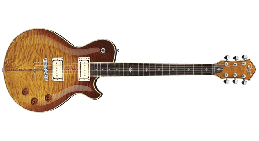 Michael Kelly Mod Shop Patriot Instinct Duncan guitarra eléctrica, Scorched