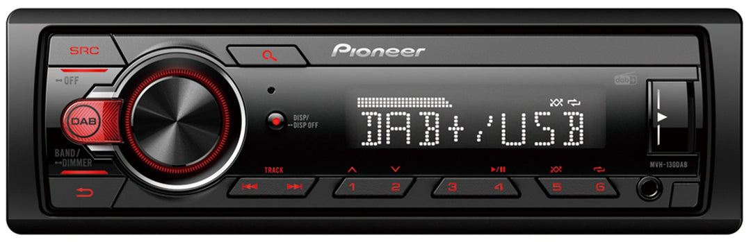 Pioneer MVH-130DAB Radio de coche FM/DAB+