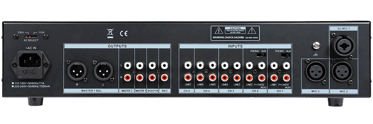 BST MX56U - Rack mixer