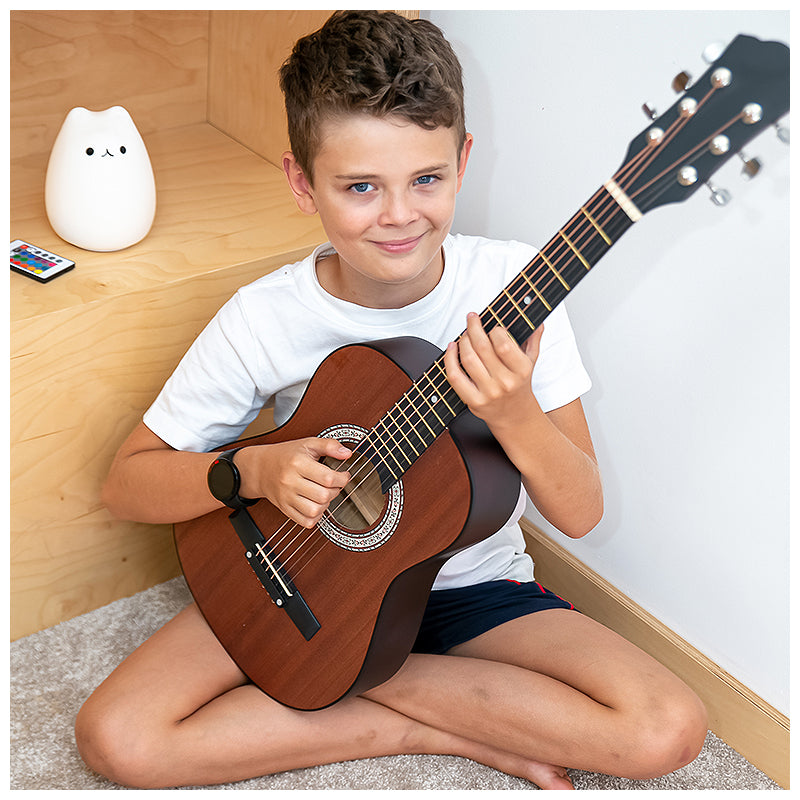 Guitarra acústica infantil 1/2 – Negra mate