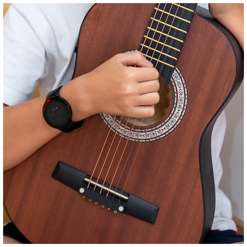 Guitarra acústica infantil 1/2 – Negra mate