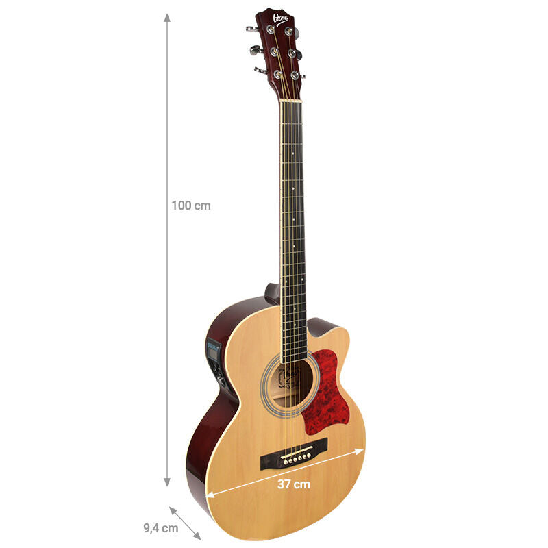 V-TONE EAG SET NT guitarra electroacústica + amplificador, Naturel