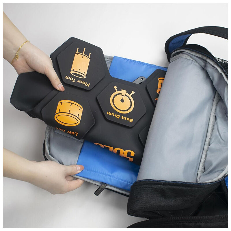 Roll-Up Set de batería electrónico USB-C MP3