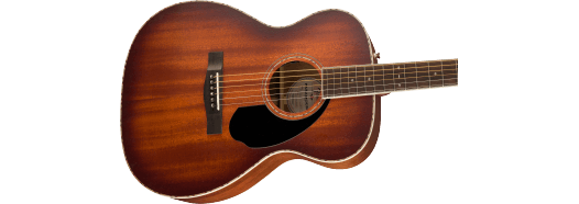 Fender PO-220E Orchestra Western Guitar (Aged Cognac Burst)