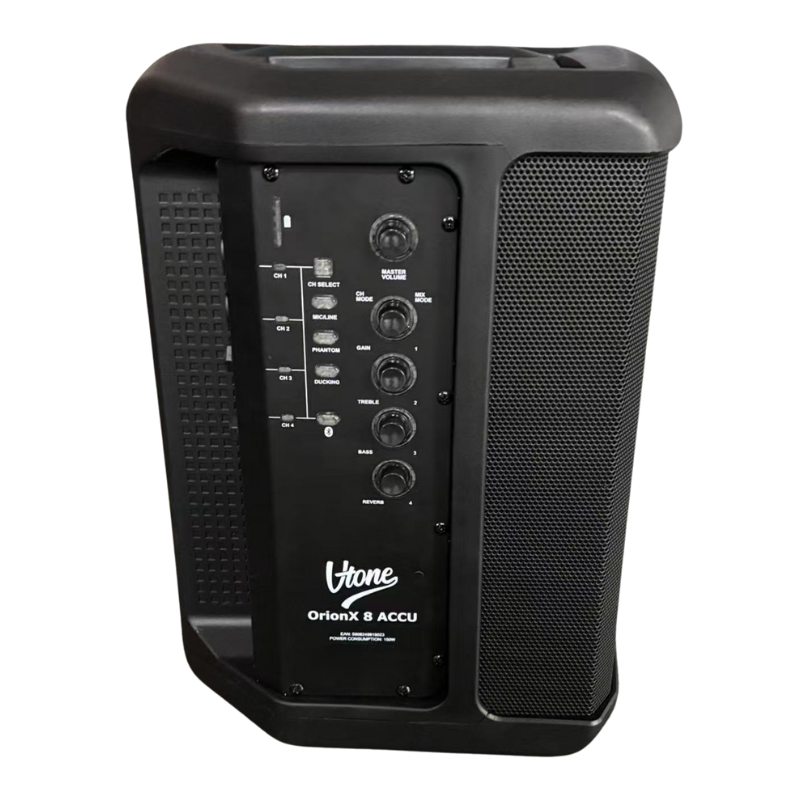 V-TONE OrionX 8 ACCU Batteridrevet Aktiv PA-Højttaler 8"