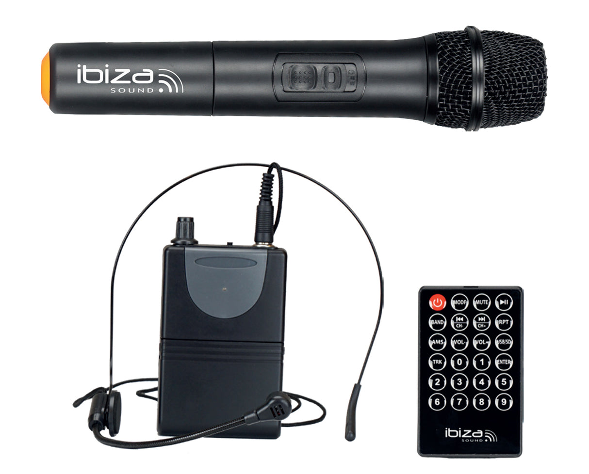 Ibiza PORT12UHF-MKII (Black)