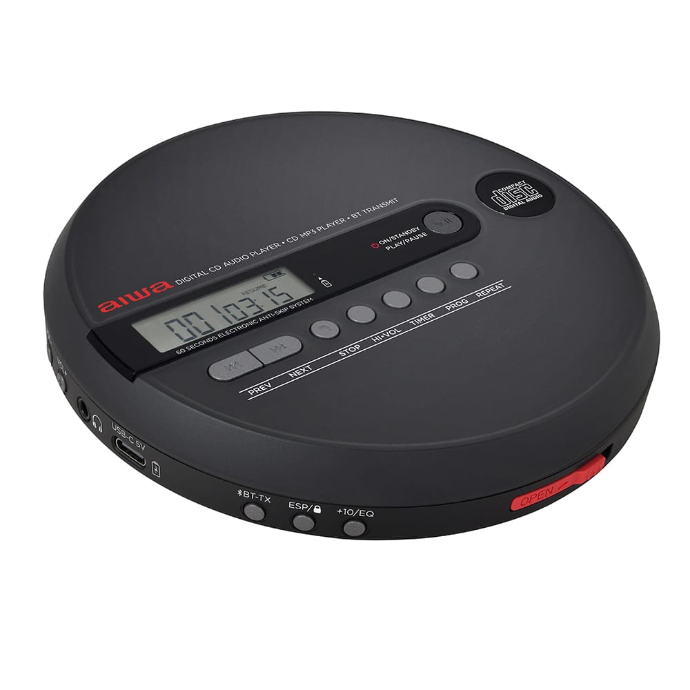 AIWA PCP-1050 reproductor de CD – Bluetooth 5.4 y USB-C