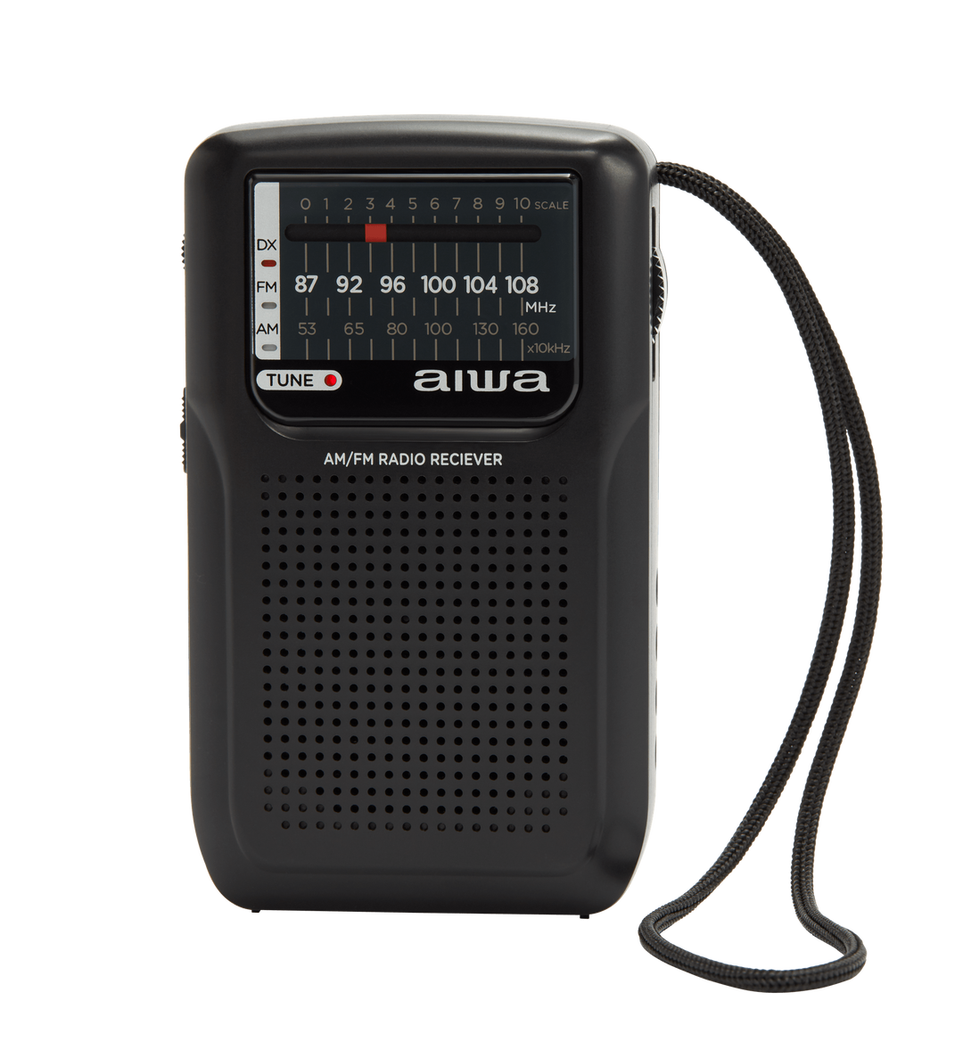 AIWA RS-20 Radio de bolsillo con AM/FM, FM DX y auriculares