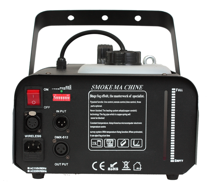Ibiza Fog machine + DMX (1200W) Package