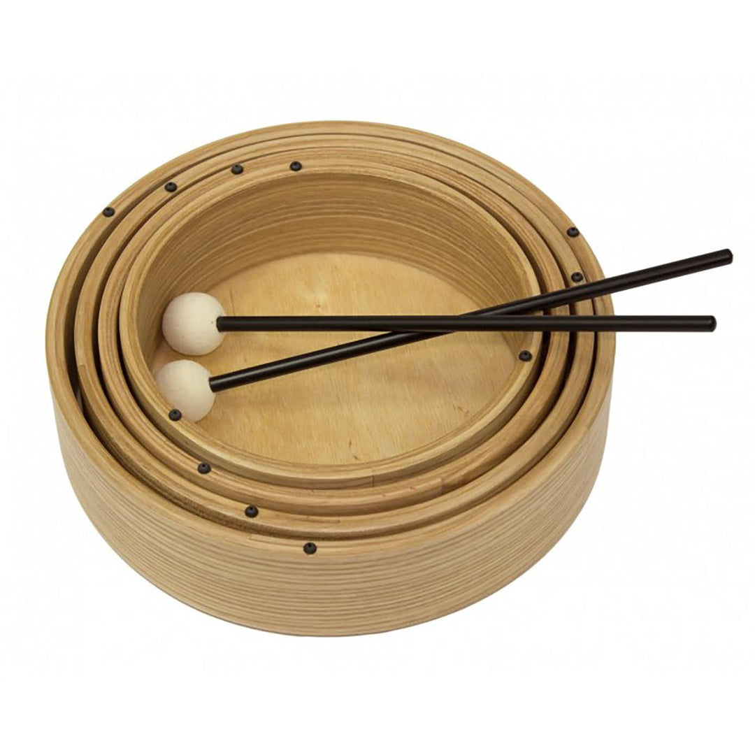 Batería de madera para niños (Multicolor)