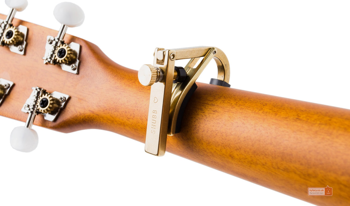 Shubb C9B Capo de ukelele (latón)