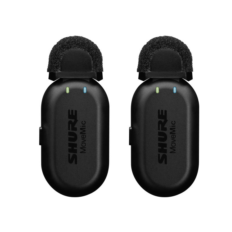 Shure MoveMic Two Bluetooth Set de Micrófono (2 Micrófonos)