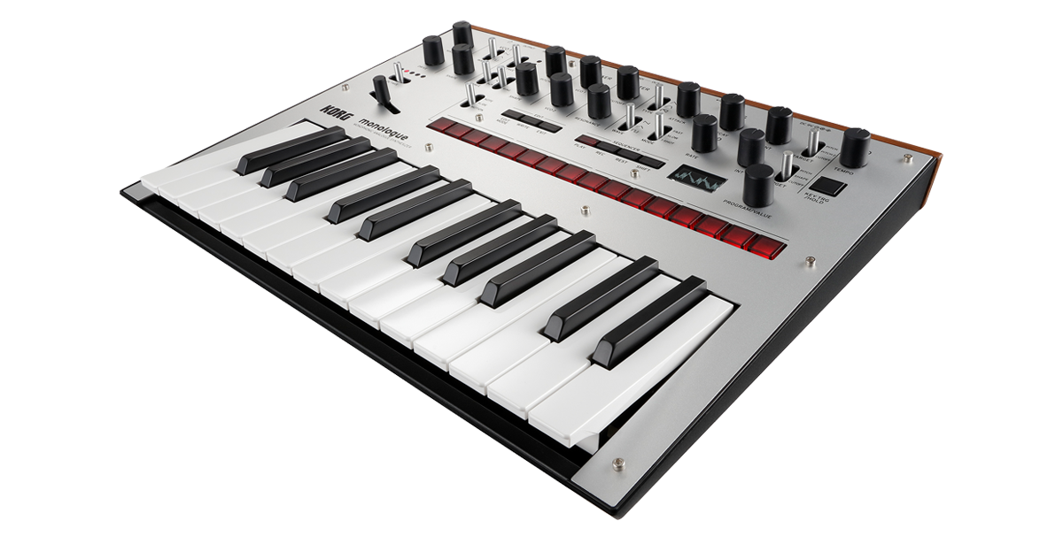Korg Monologue Silver Synthesizer