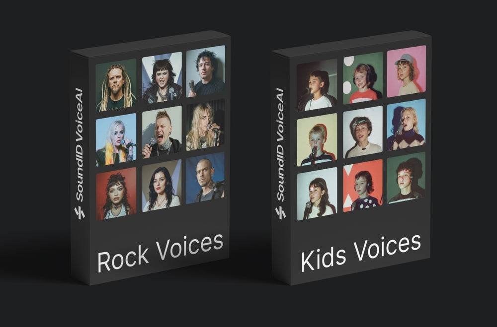 SoundID VoiceAI Rock Voces Expansión Pack