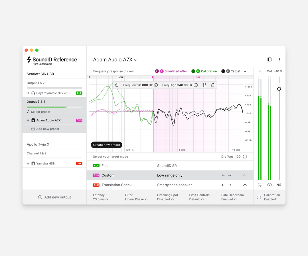 SIDR para altavoces y auriculares & ORIA Mini Add-on