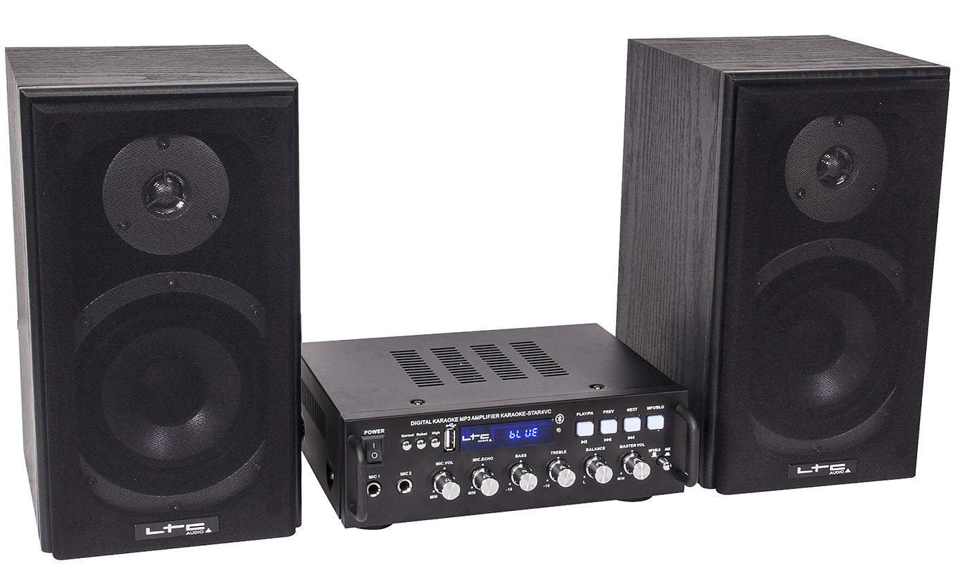 Karaoke system with Bluetooth and Echo (2x 75W)