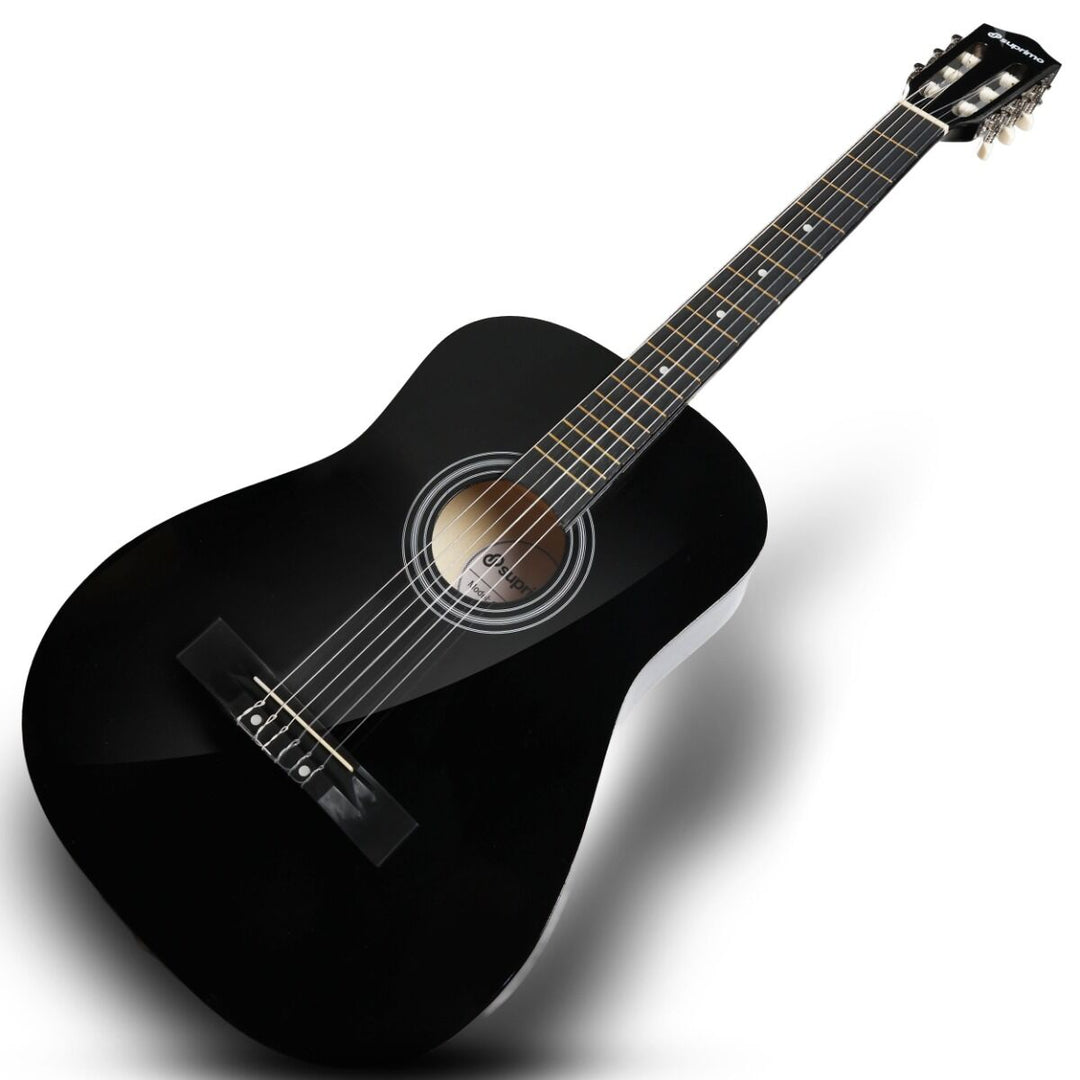 Suprimo CGS3 BK Guitarra clásica 4/4 – Set de iniciación negro