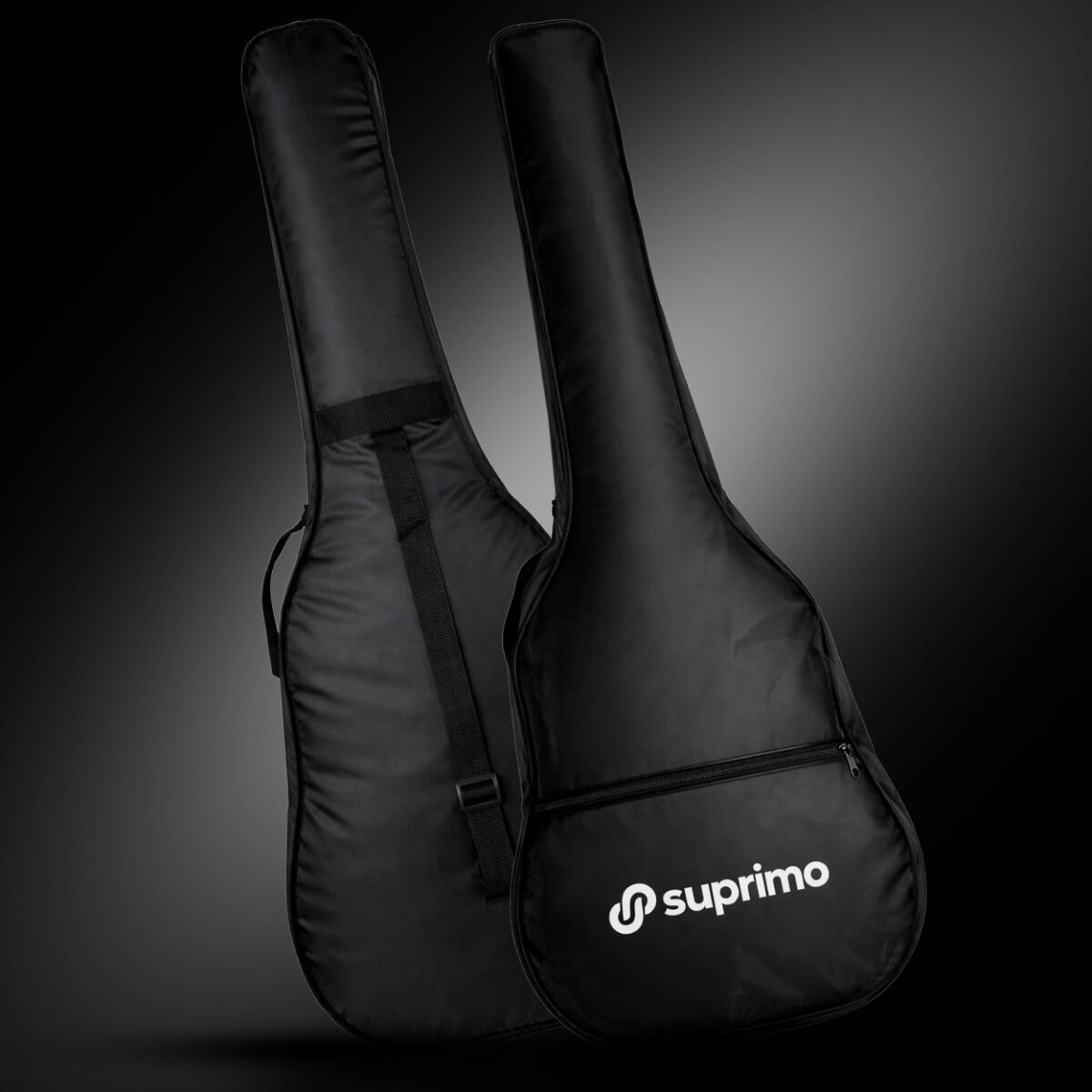 Suprimo CGS2 BK Klassisk Guitar 4/4 – Sort Begyndersæt