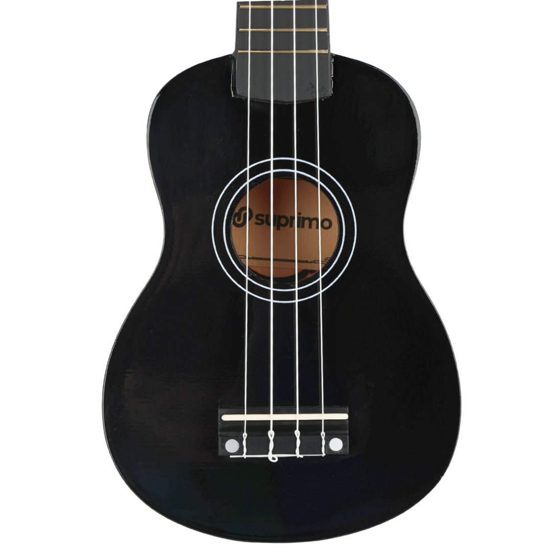 Ukelele soprano, negro