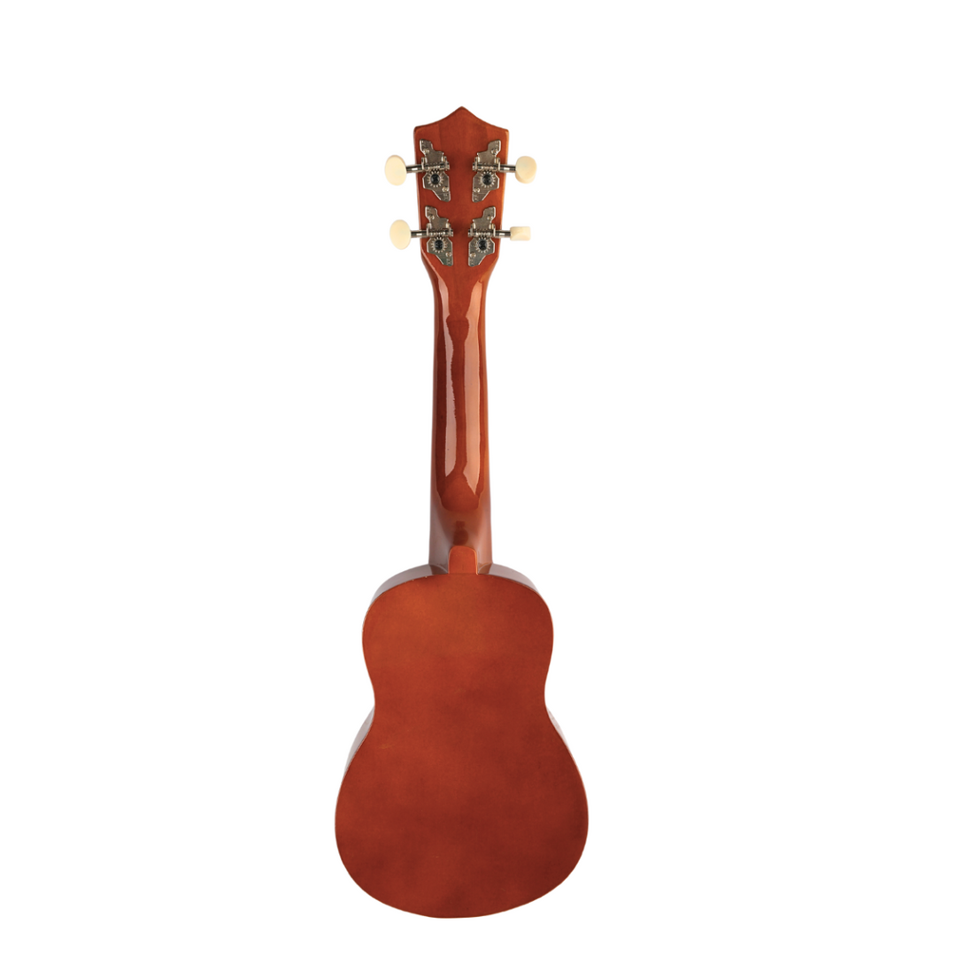 Ukeleles soprano, madera oscura