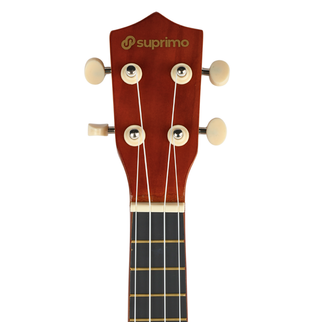 Ukeleles soprano, madera oscura