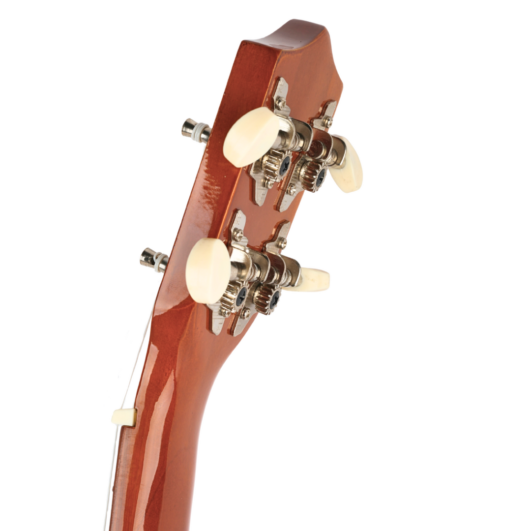 Ukeleles soprano, madera oscura