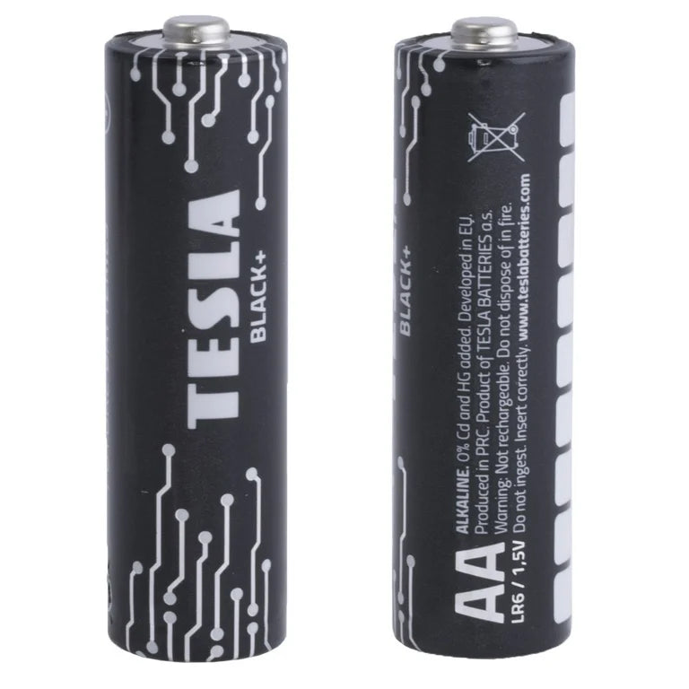 Tesla Black+ AA Baterías (50 uds)