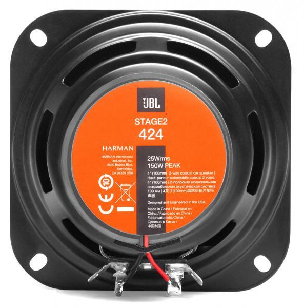 JBL Stage2 424 Juego de Altavoces para Coche (10cm, 4")