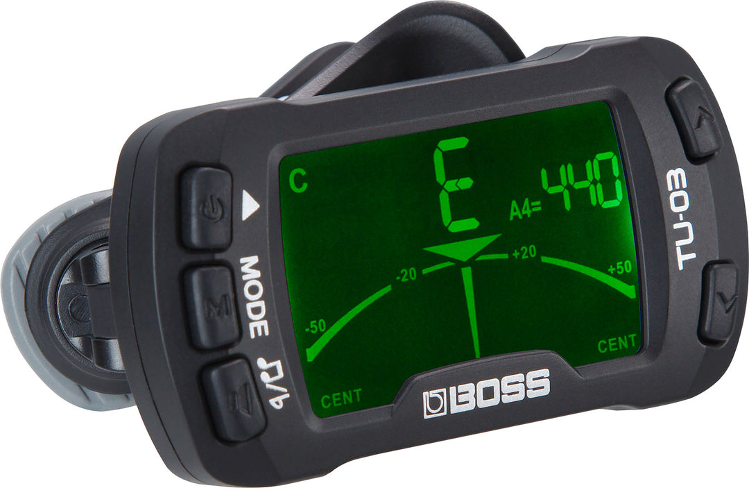 Boss TU-03 Afinador Clip-On