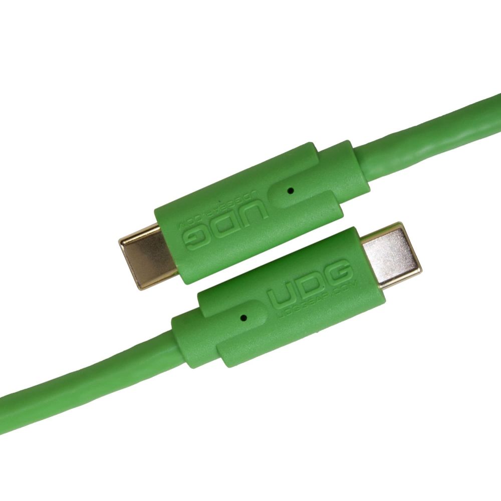 UDG Ultimate Cable USB 3.2 C-C verde recta 1,5m