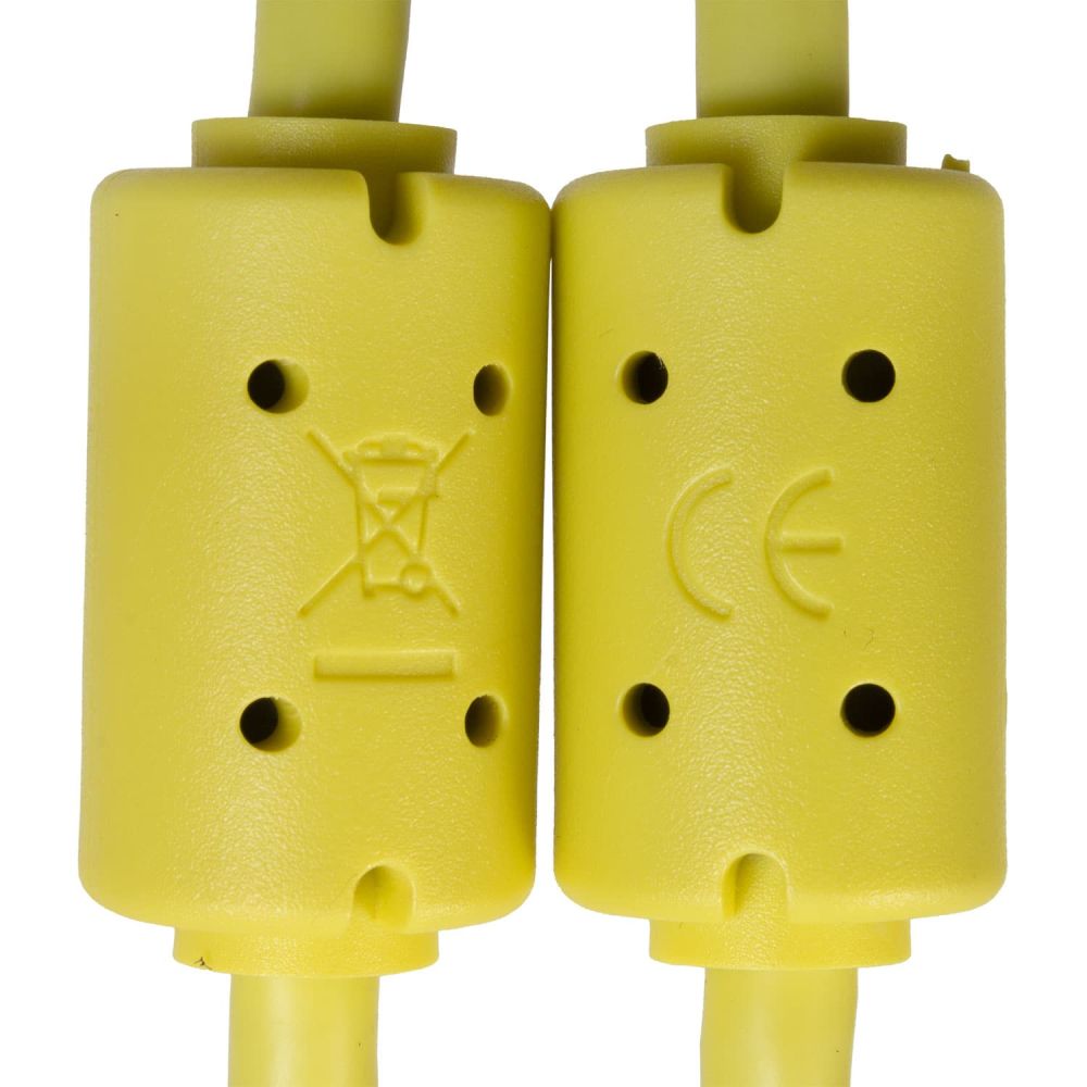 UDG Ultimate Cable USB 3.2 C-C amarilla recta 1,5m