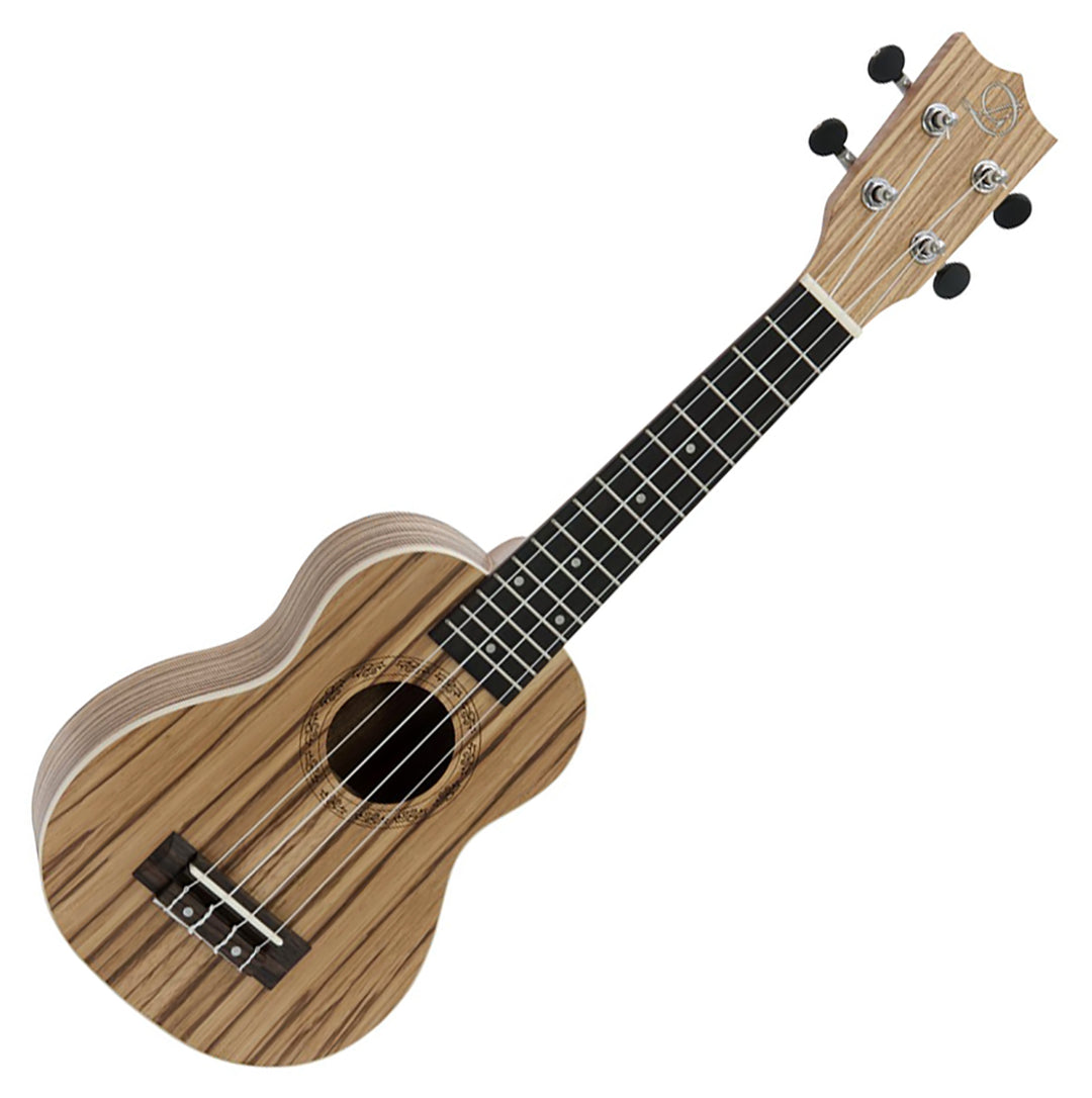 DiMavery UK-400 Ukelele Soprano (Zebratræ)