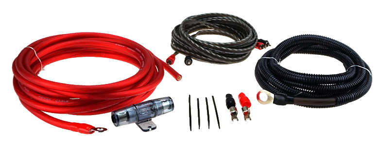 Phoenix Gold Kit de cables para amplificador de coche de 2 canales (20mm2)