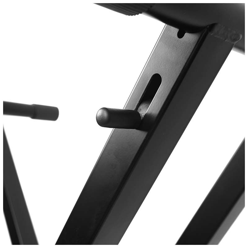 Soporte para teclado, autoajustable con cierre de seguridad
