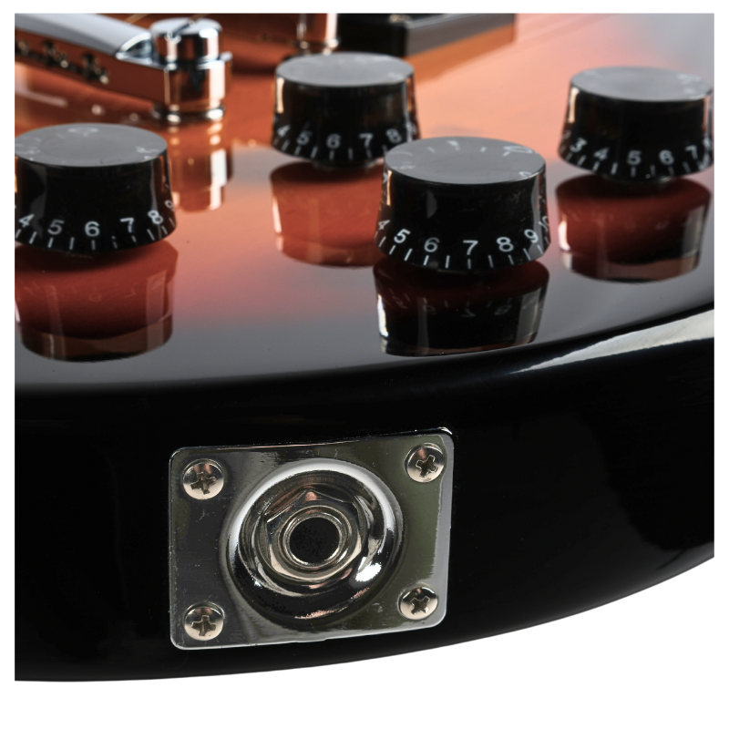 V-Tone ESLP39 SB 4/4 set de guitarra eléctrica Les Paul con amplificador, Sunburst