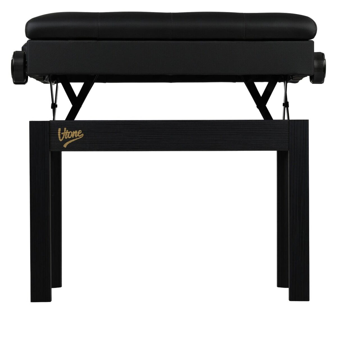 V-TONE PB2 BK Banqueta para piano – Ajustable 49–57 cm