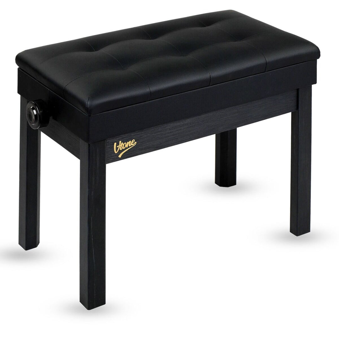 V-TONE PB2 BK Banqueta para piano – Ajustable 49–57 cm