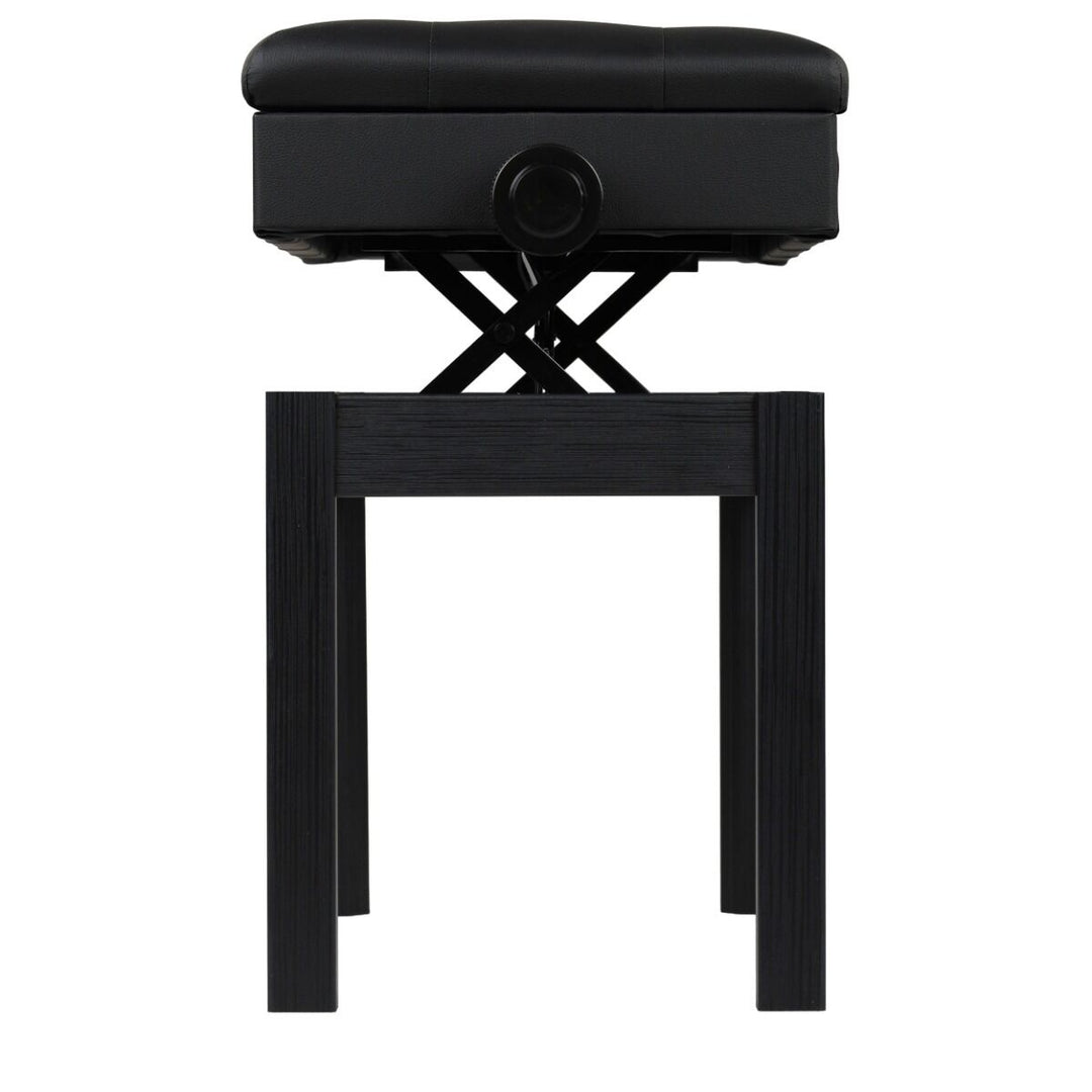 V-TONE PB2 BK Banqueta para piano – Ajustable 49–57 cm
