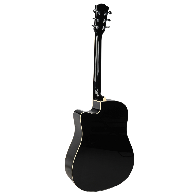 V-TONE VEAG1 CE BK guitarras electroacústica 4/4 dreadnought cutaway negra